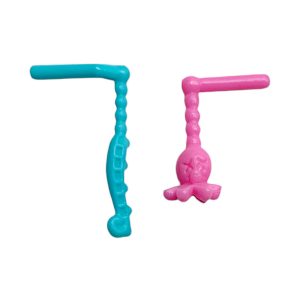 Monster High Skull Shores Lagoona Blue Doll Replacement Blue / Pink Earrings