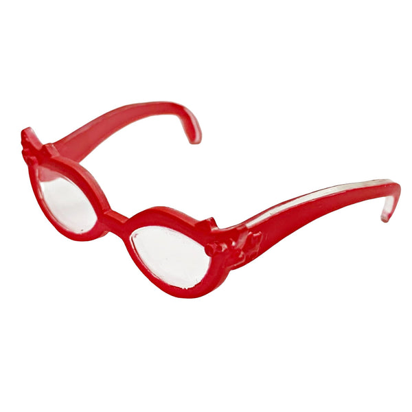 Monster High Scaris Ghoulia Yelps Doll Replacement Red Eyeglasses Cat Eye Glasses