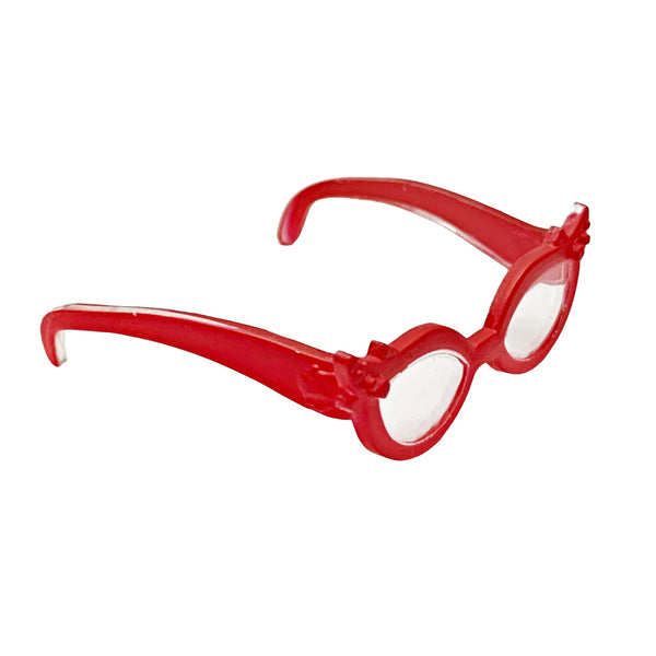 Monster High Scaris Ghoulia Yelps Doll Replacement Red Eyeglasses Cat Eye Glasses