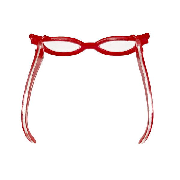 Monster High Scaris Ghoulia Yelps Doll Replacement Red Eyeglasses Cat Eye Glasses