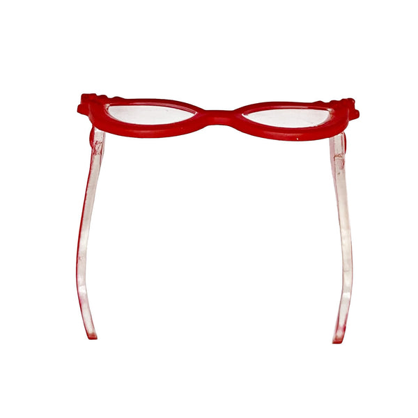 Monster High Scaris Ghoulia Yelps Doll Replacement Red Eyeglasses Cat Eye Glasses