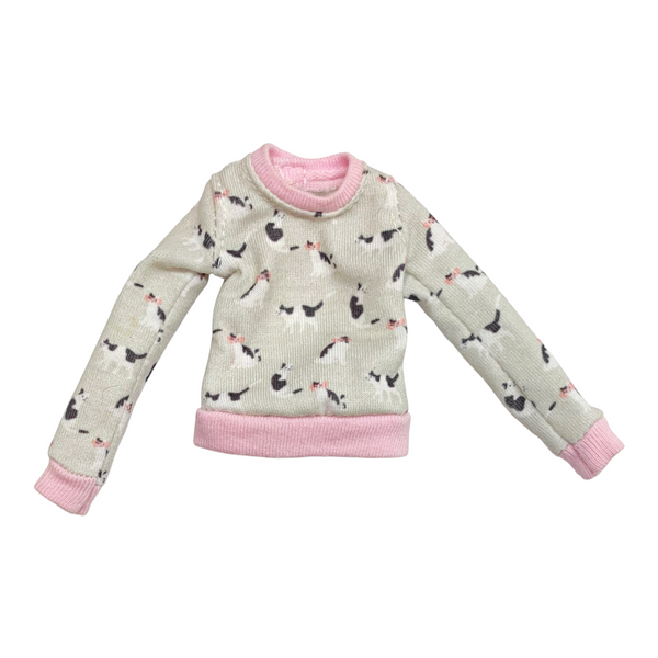 Project Mc2 Adrienne Attoms Core Doll Outfit Replacement Gray Kitty Cat Shirt