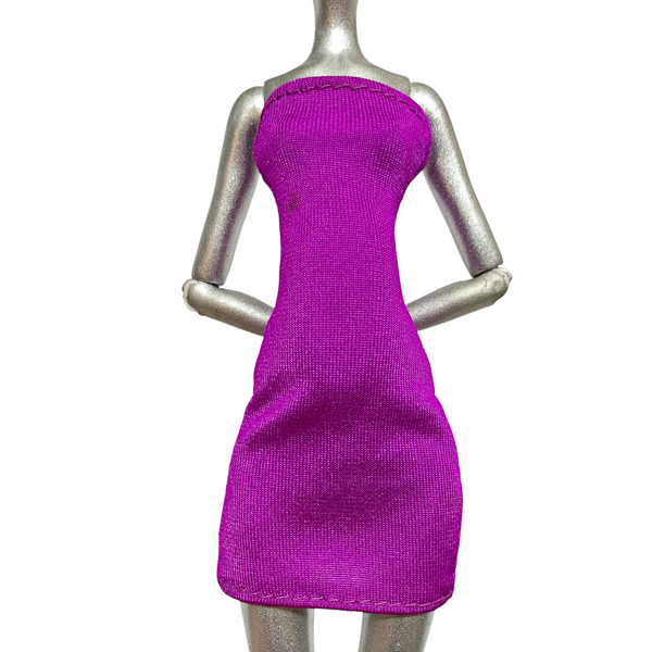 Monster High Spectra Vondergeist 13 Wishes Doll Outfit Replacement Purple Strapless Dress