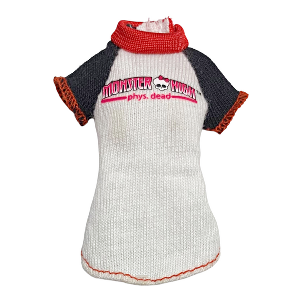 Monster High Ghoulia Yelps Physical Deaducation Doll Outfit Replacement Shirt