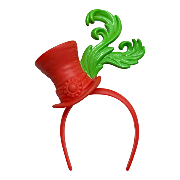 Disney Descendants Freddie Neon Lights Ball Doll Replacement Red Hat Headband