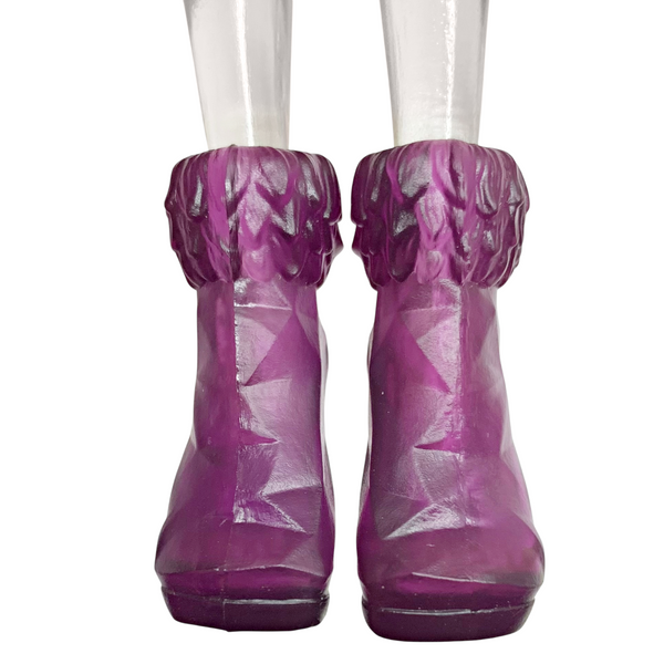 Monster High Abbey Bominable Welcome To MH Dance The Fright Away Purple Shoes