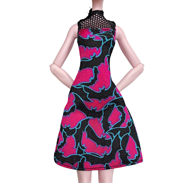 Monster High Draculaura Monstrous Rivals Doll Outfit Replacement Pink & Black Dress