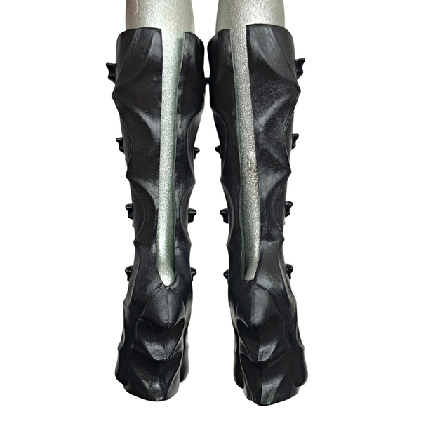 Monster High Draculaura Monstrous Rivals Doll Replacement Shoes Black Boots