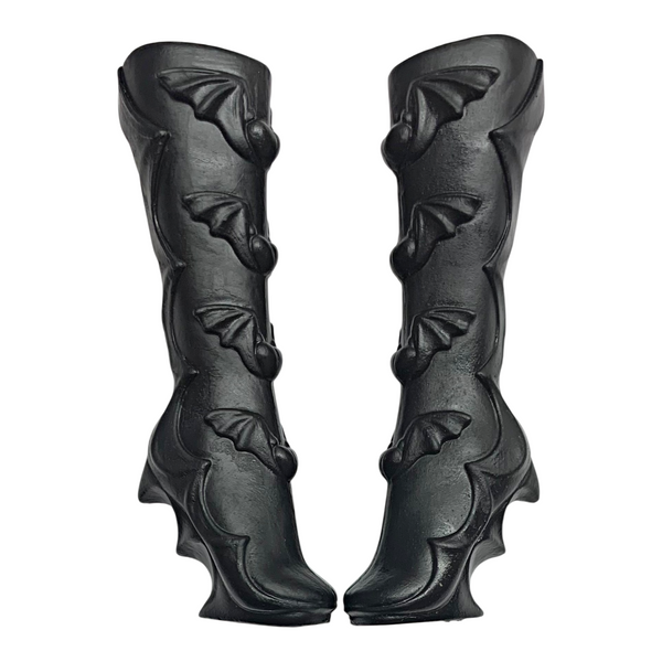 Monster High Draculaura Monstrous Rivals Doll Replacement Shoes Black Boots