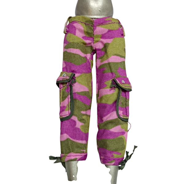 Bratz Adventure Girlz Yasmin Doll Outfit Replacement Camouflage Camo Cargo Pants
