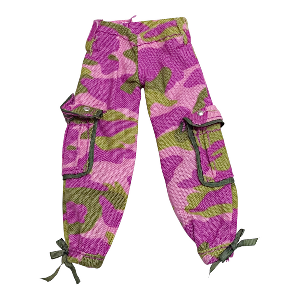 Bratz Adventure Girlz Yasmin Doll Outfit Replacement Camouflage Camo Cargo Pants