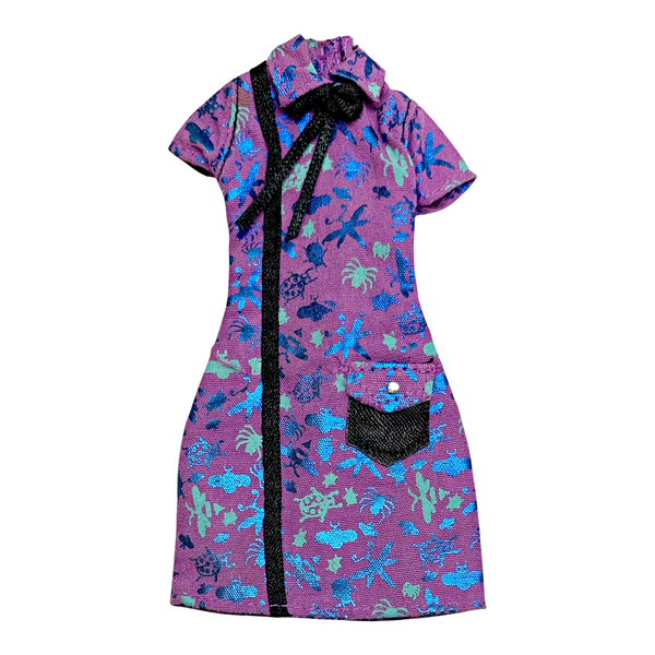 Monster High Twyla Boogeyman Scaremester Doll Outfit Replacement Purple Dress