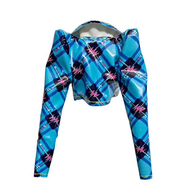 Monster High Frankie Stein Coffee Break G3 Doll Outfit Replacement Blue Jacket