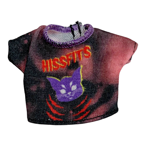 Monster High Toralei G3 Doll Outfit Replacement "Hissfits" Crop Top Tee Shirt
