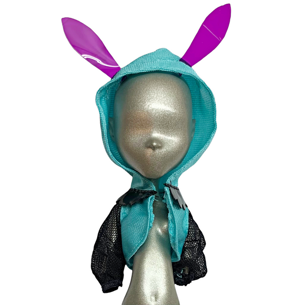 Monster High Twyla Boogeyman Skulltimate Secrets Neon Frights Doll Bunny Ears Hoodie Shirt