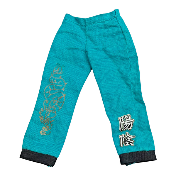 Bratz Roxxi Play Sportz Kickin' Karate! Doll Outfit Replacement Blue Pants