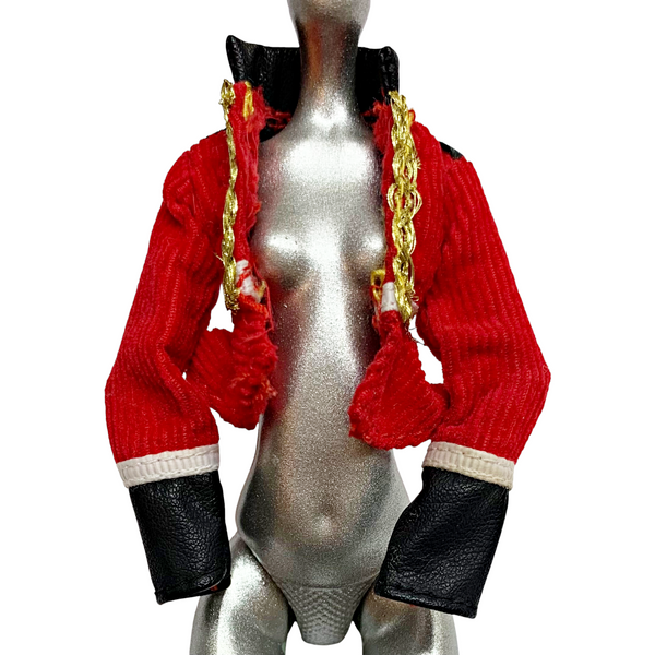 Bratz Sasha Study Abroad To UK Britain Doll Outfit Replacement Red & Black Jacket