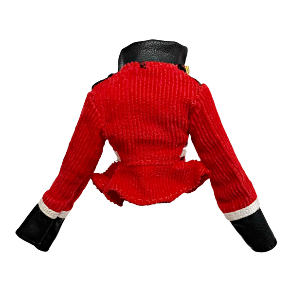 Bratz Sasha Study Abroad To UK Britain Doll Outfit Replacement Red & Black Jacket