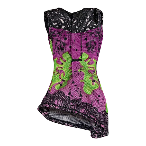 Disney Descendants Isle Of The Lost Mal Doll Outfit Replacement Tank Top Shirt
