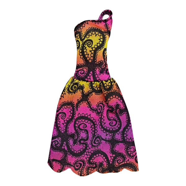 Monster High Create-A-Monster Sea Monster Doll Outfit Replacement Colorful Dress