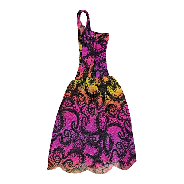 Monster High Create-A-Monster Sea Monster Doll Outfit Replacement Colorful Dress