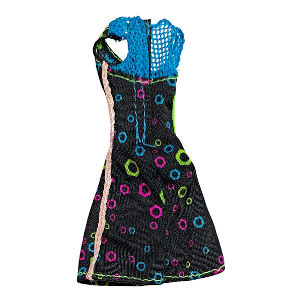 Monster High Frankie Stein Roller Maze Doll Outfit Replacement Black Dress