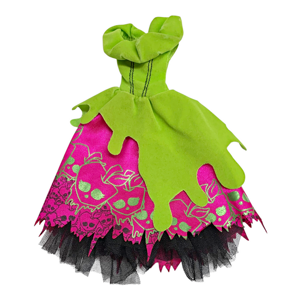 Monster High Draculaura Scary Tales Snow Bite Doll Outfit Replacement Dress