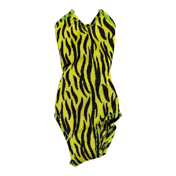 Monster High Clawdeen Wolf Skull Shores Doll Outfit Replacement Green & Black Swimsuit