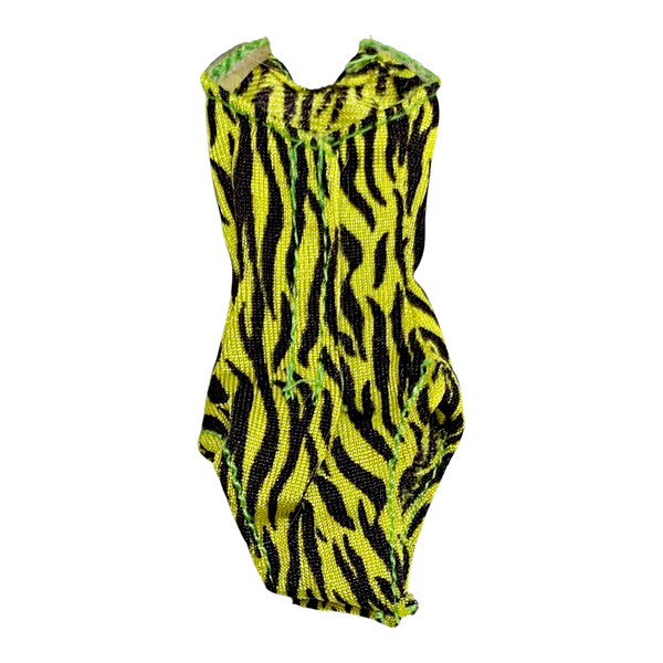 Monster High Clawdeen Wolf Skull Shores Doll Outfit Replacement Green & Black Swimsuit