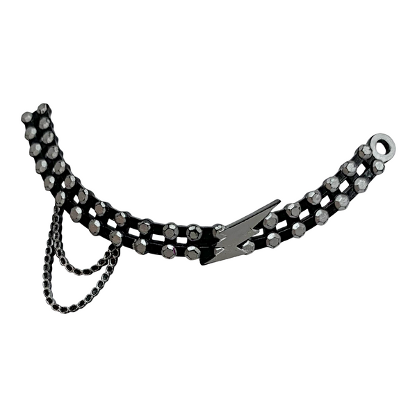Monster High 1st Wave Original Frankie Stein Doll Replacement Black & Silver Belt