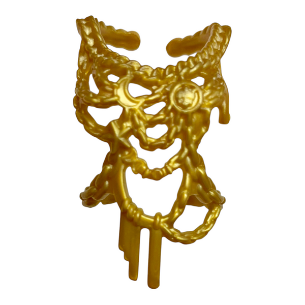 Monster High Clawdeen Wolf Hauntlywood Mysteries Doll Replacement Gold Chestpiece