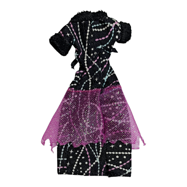 Monster High Abbey Bominable Home Ick Doll Outfit Replacement Black Dress