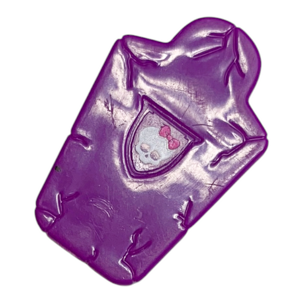 Monster High Spectra Vondergeist Dead Tired Doll Replacement Purple Tablet Part