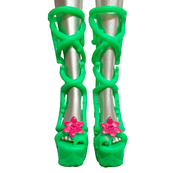 Monster High Venus McFlytrap Garden Mysteries G3 Doll Replacement Green Shoes
