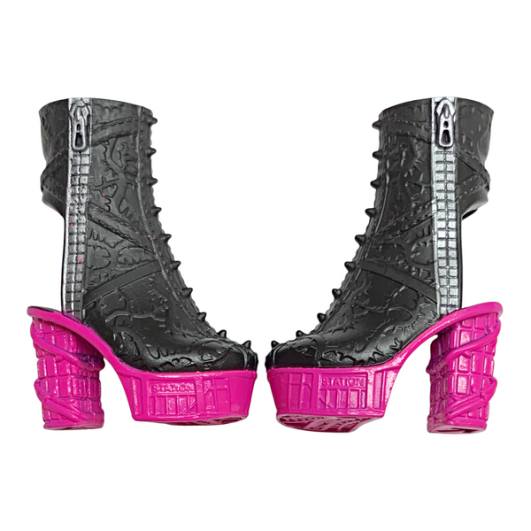 Monster High Venus McFlytrap Garden Mysteries G3 Doll Replacement Black Shoes