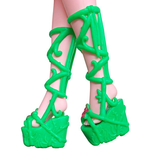 Monster High Venus McFlytrap Garden Mysteries G3 Doll Replacement Green Shoes