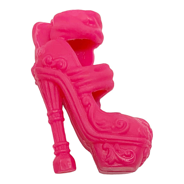 Monster High Freak Du Chic Rochelle Goyle Doll Replacement Left Pink Shoe