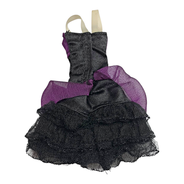 Monster High Elissabat Frights, Camera, Action! Doll Outfit Replacement Purple & Black Dress