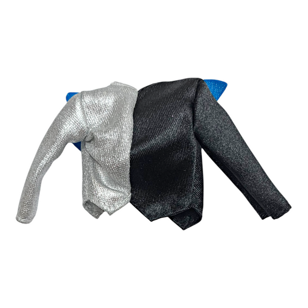 Monster High Frankie Stein Deluxe Fashion Pack Doll Outfit Replacement Silver & Black Jacket