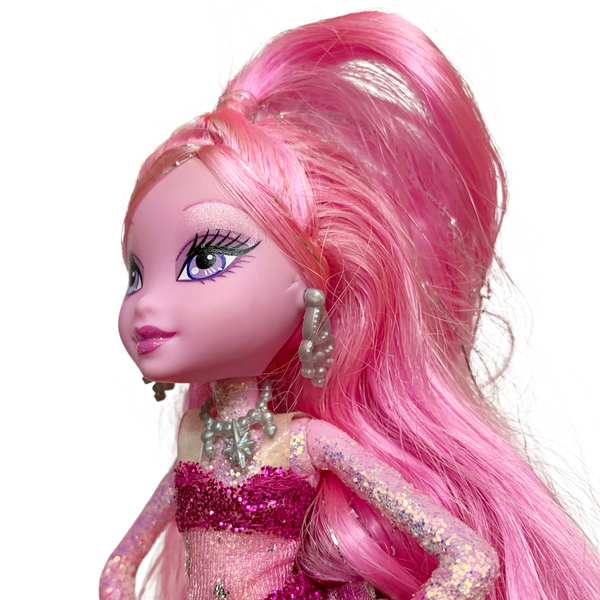 Mattel Barbie A Fashion Fairytale Shyn'e Flairy Pink Glitter Doll