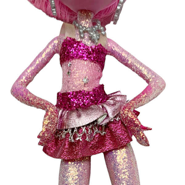 Mattel Barbie A Fashion Fairytale Shyn'e Flairy Pink Glitter Doll