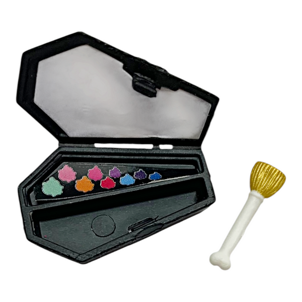Monster High Clawdeen Room To Howl Playset Replacement Doll Size Black Makeup Compact Set