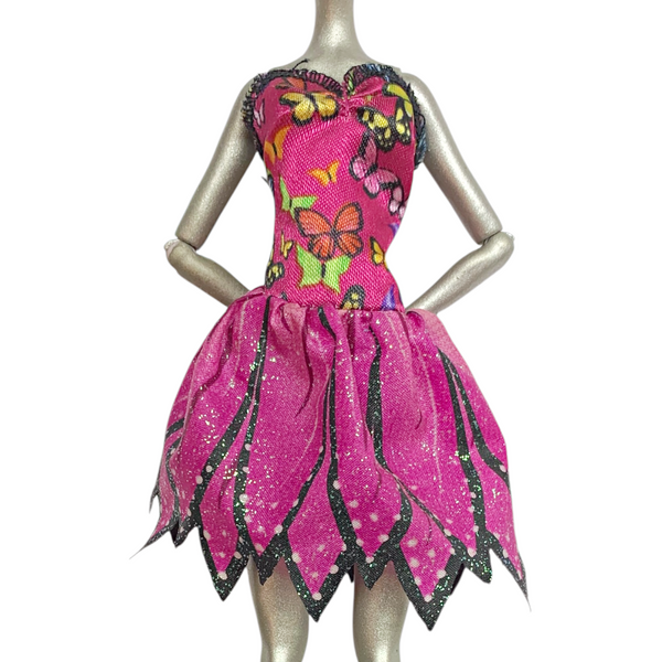 Mattel Barbie Fairytopia Mariposa Butterfly Fairy *Altered* Doll Dress