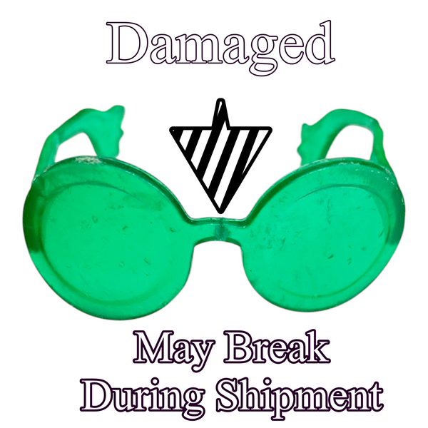 Monster High Ghoulia Yelps Skull Shores Doll Replacement Dark Green Glasses