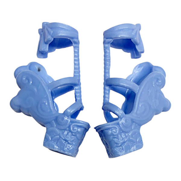 Monster High Jinafire Long Gore-Geous Oasis G3 Doll Replacement Blue Shoes