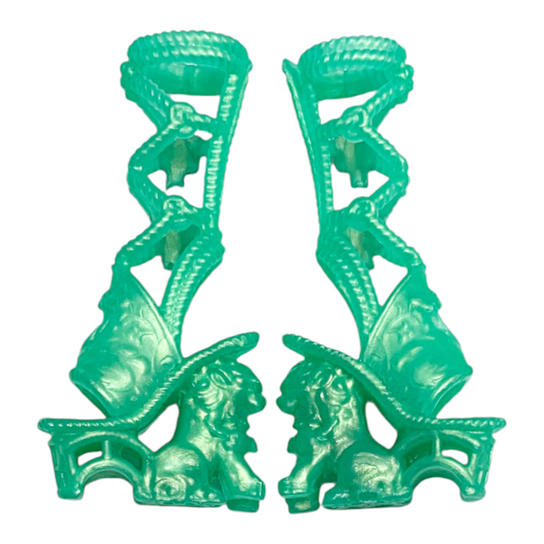 Monster High Jinafire Long Gore-Geous Oasis G3 Doll Replacement Green Shoes