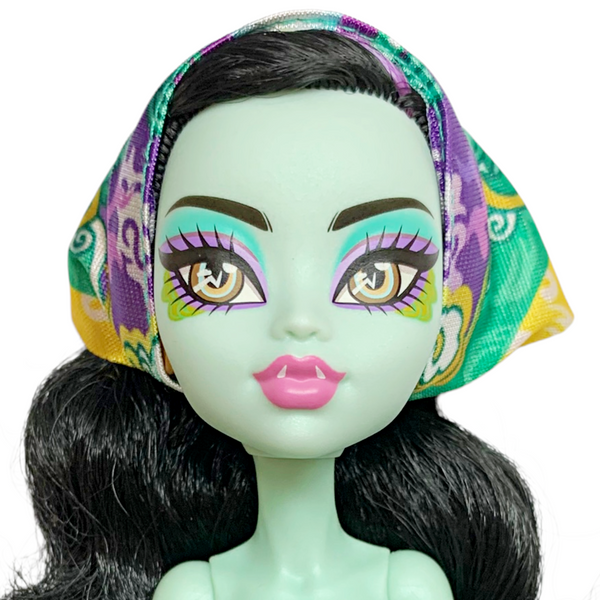 Monster High Jinafire Long Gore-Geous Oasis G3 Doll Replacement Bandana / Sarong Wrap