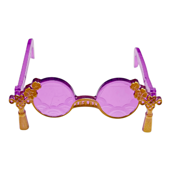 Monster High Jinafire Long Gore-Geous Oasis G3 Doll Replacement Purple & Gold Glasses