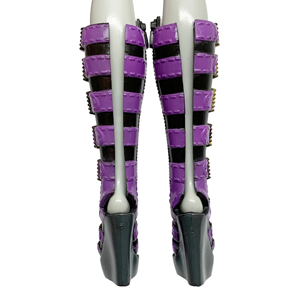 Monster High Ghouls Alive / 1st Wave Clawdeen Wolf Doll Replacement Shoes Tall Boots