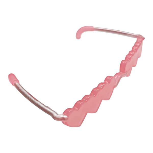 LOL Surprise OMG Queens Prism Doll Replacement Pink Triple Heart Glasses